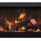 Panorama Deep & Extra Tall Full View Smart Indoor /Outdoor Built-in Electric Fireplace  - AMANTII