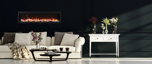 Symmetry Smart Indoor / Outdoor Built In Electric Fireplace - AMANTII