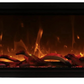 Symmetry Xtra Tall Bespoke Smart Indoor / Outdoor Built In Electric Fireplace - AMANTII