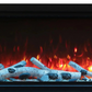 Symmetry Xtra Tall Smart Indoor / Outdoor Built In Electric Fireplace - AMANTII