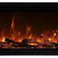 Symmetry Xtra Tall Smart Indoor / Outdoor Built In Electric Fireplace - AMANTII