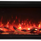 Symmetry Xtra Tall Smart Indoor / Outdoor Built In Electric Fireplace - AMANTII