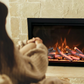 Traditional Smart Indoor / Outdoor Electric Fireplace Insert - AMANTII