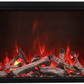 Traditional Smart Indoor / Outdoor Electric Fireplace Insert - AMANTII