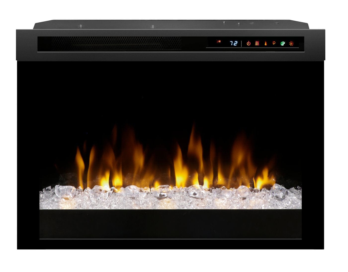 Dimplex Electric Firebox Dimplex - 26" Multi-Fire XHD Electric Firebox with Glass Ember Bed