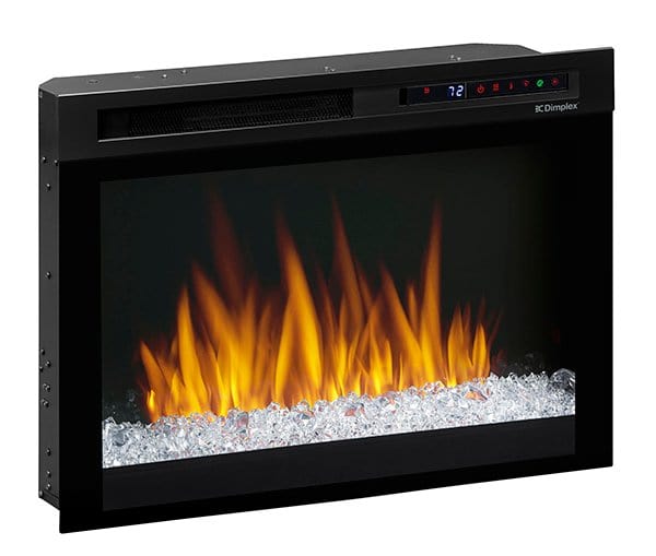 Dimplex Electric Firebox Dimplex - 26" Multi-Fire XHD Electric Firebox with Glass Ember Bed