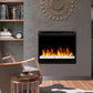 Dimplex Electric Firebox Dimplex - 28" Multi-Fire XHDTM Electric Firebox with Glass Ember Bed