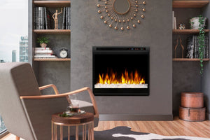 Dimplex Electric Firebox Dimplex - 28" Multi-Fire XHDTM Electric Firebox with Glass Ember Bed