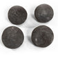 Grand Canyon Gas Logs Cannon Ball 2" - 12 PC Set / Black Vented Contemporary Cannon Balls By Grand Canyon Gas Logs CB2-12-B