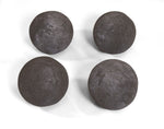 Grand Canyon Gas Logs Cannon Ball 2" - 12 PC Set / Dark Grey Vented Contemporary Cannon Balls By Grand Canyon Gas Logs CB2-12-DGY