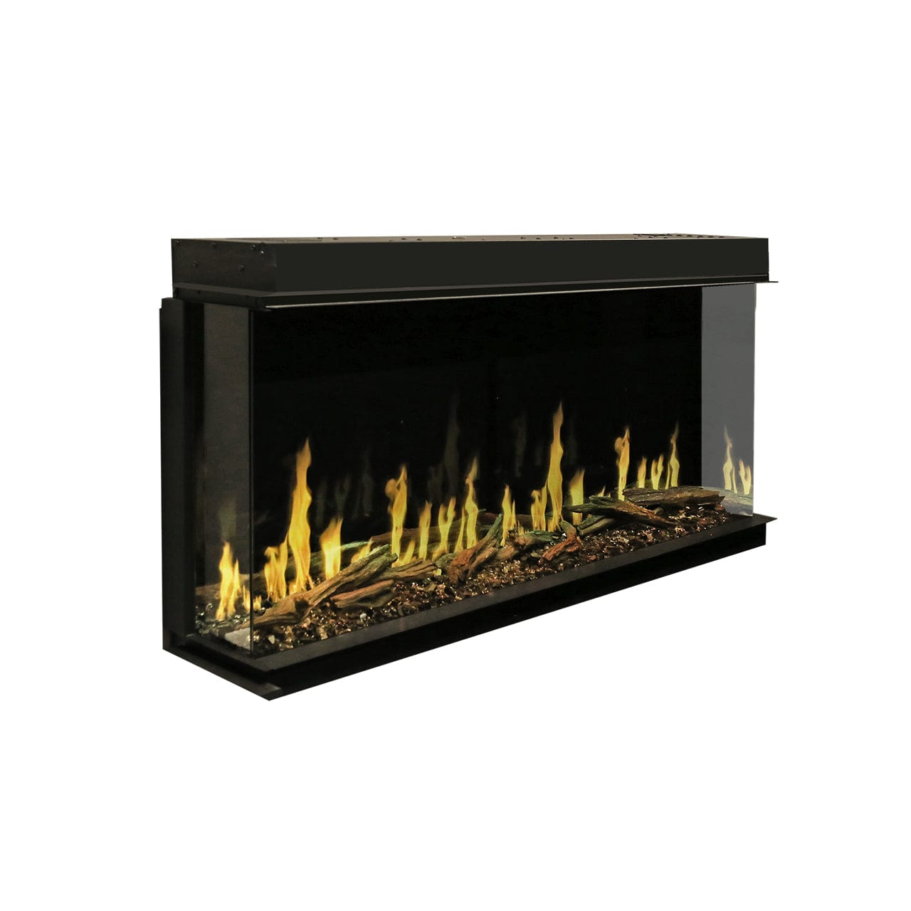 Modern Flames Electric Fireplace Modern Flames - Orion Multi Heliovision Fireplace 52" - 120" - Built-in/ Clean Face/ Wall Mount - 9" Deep - 18" Viewing