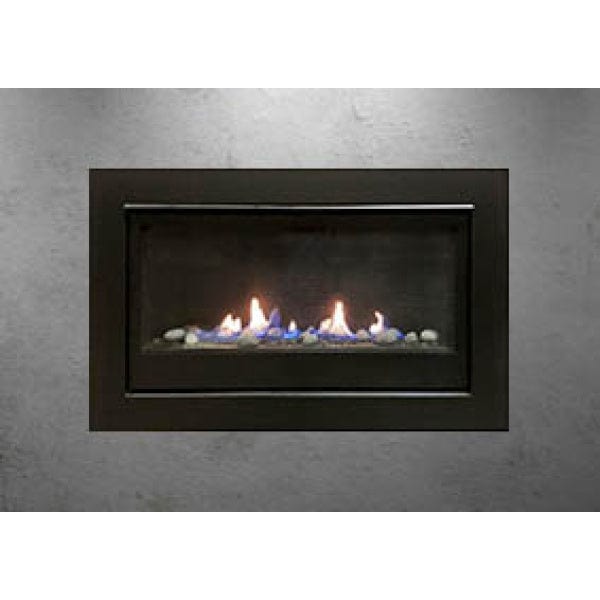 Sierra Flame Gas Fireplace Sierra Flame Boston - 36 - Builders Linear Gas Fireplace - LP BOSTON-36-LP-EI