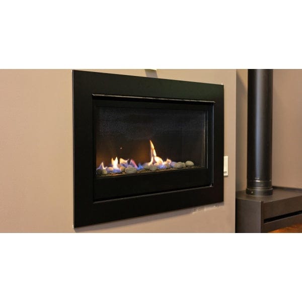 Sierra Flame Gas Fireplace Sierra Flame Boston - 36 - Builders Linear Gas Fireplace - NG BOSTON-36-NG-EI