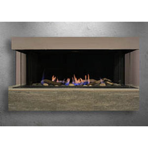 Sierra Flame Gas Fireplace Sierra Flame TOSCANA-58" Peninsula Gas Fireplace