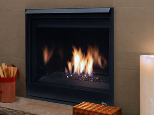 Superior Direct-Vent Fireplace Superior - DRC3045 45" Contemporary Direct Vent, Elec, Top/Rear - Natural Gas - DRC3045DEN-B DRC3045DEN-B