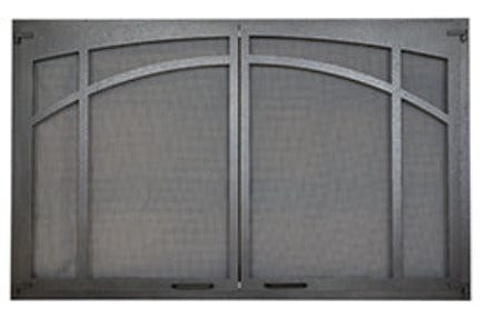 Superior Mesh Screen Superior - Arched Screen Door, Textured Iron - ASD3224-TI ASD3224-TI