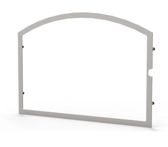 Archway 2300 - Nickel Door Overlay- WD2NB - EMPIRE STOVE