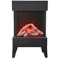 The Cube Freestanding Electric Fireplace - AMANTII
