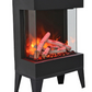 The Cube Freestanding Electric Fireplace - AMANTII